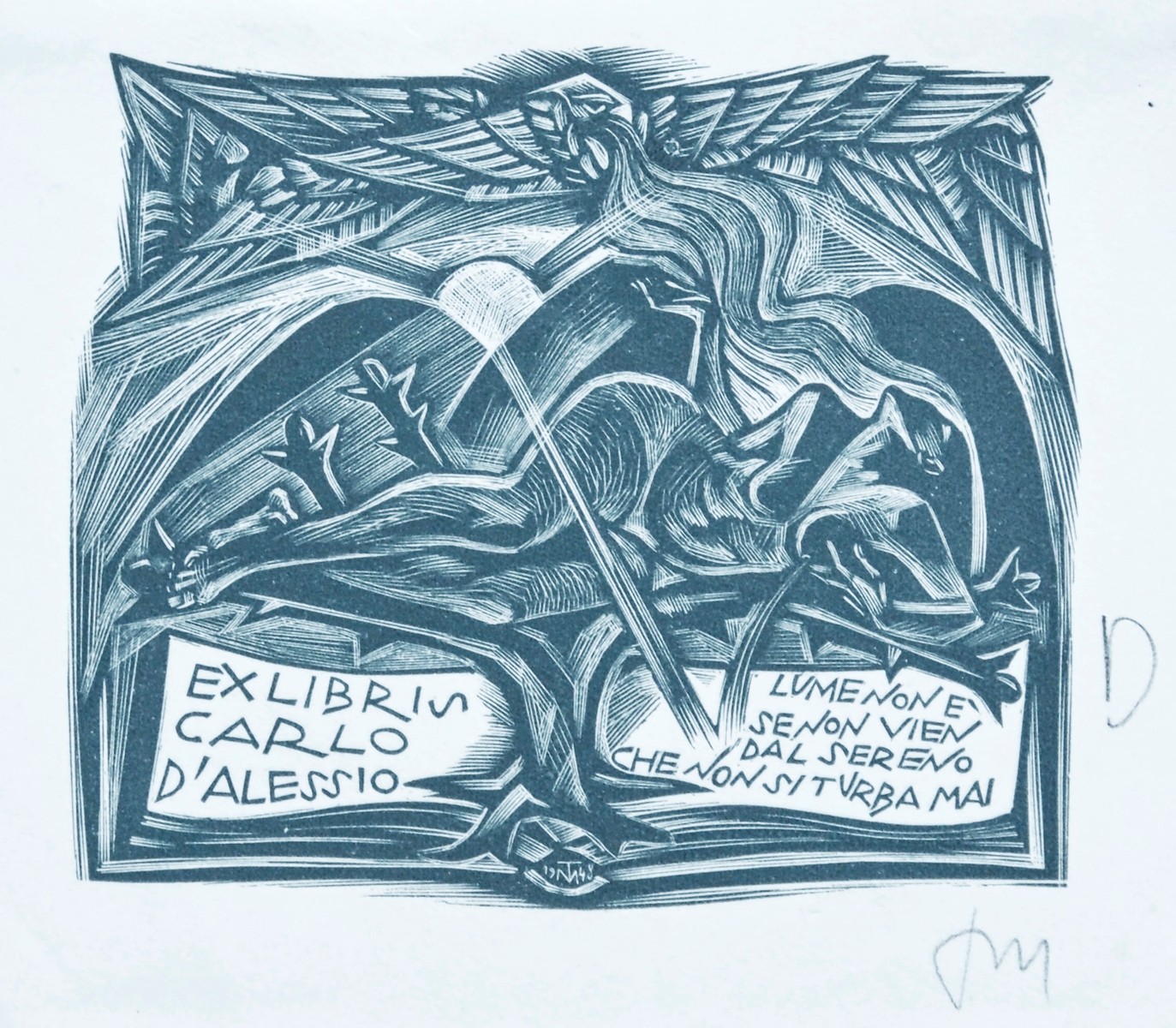 EX LIBRIS CARLO D´ALESSIO