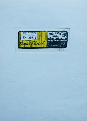Kamil Lhoták (1912 - 1990) - VLASTNÍ EX LIBRIS 