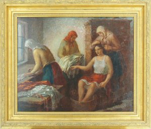 Hubert Kovařík (1888 - 1948) - ČESÁNÍ NEVĚSTY