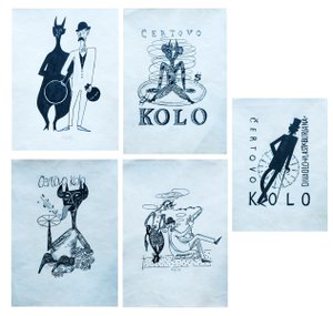 5x ČERTOVO KOLO – KONVOLUT