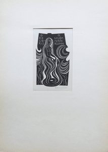 Dušan Jsignovánoušek - HADÍ ŽENA – ex libris MUDr. IVAN KUHN