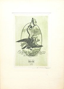 Stanislav Kulhánek - Ex libris OSKAR LEUSCHNER 1917