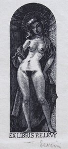 Mark Severin - SEBEVĚDOMÁ – ex libris P.E. LÉVY
