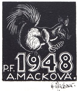 Anna Macková  -  VEVERKA PF vlastní A. MACKOVÁ