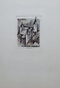 Bohuslav Knobloch  -  EX LIBRIS VLADIMÍR POKORNÝ