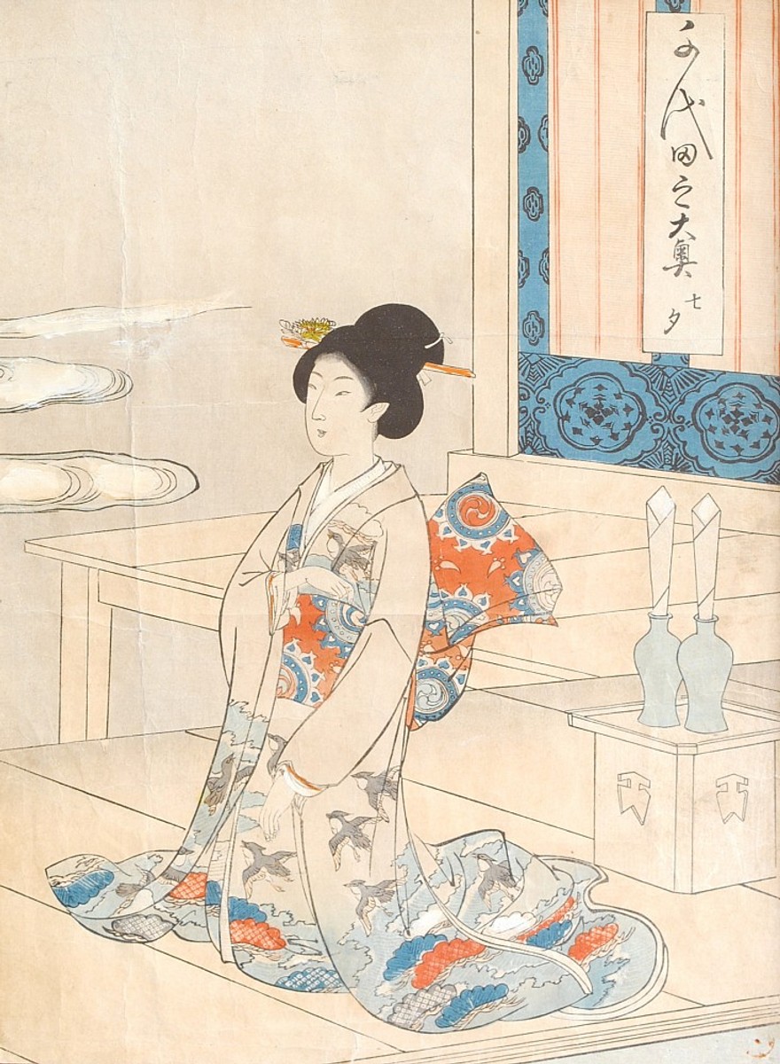 Toyohara Chikanobu - Pokora