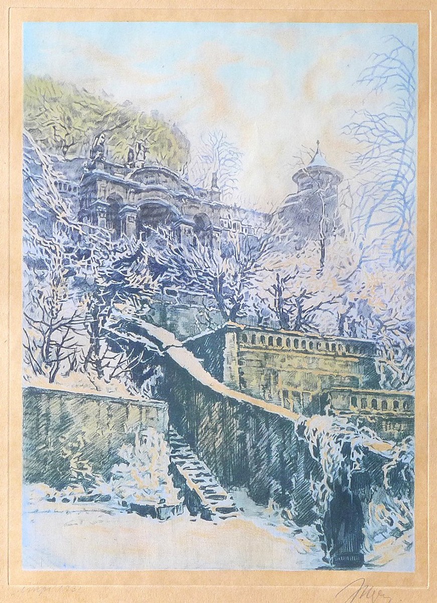 Josef Meyer - Zahrada Pražského hradu