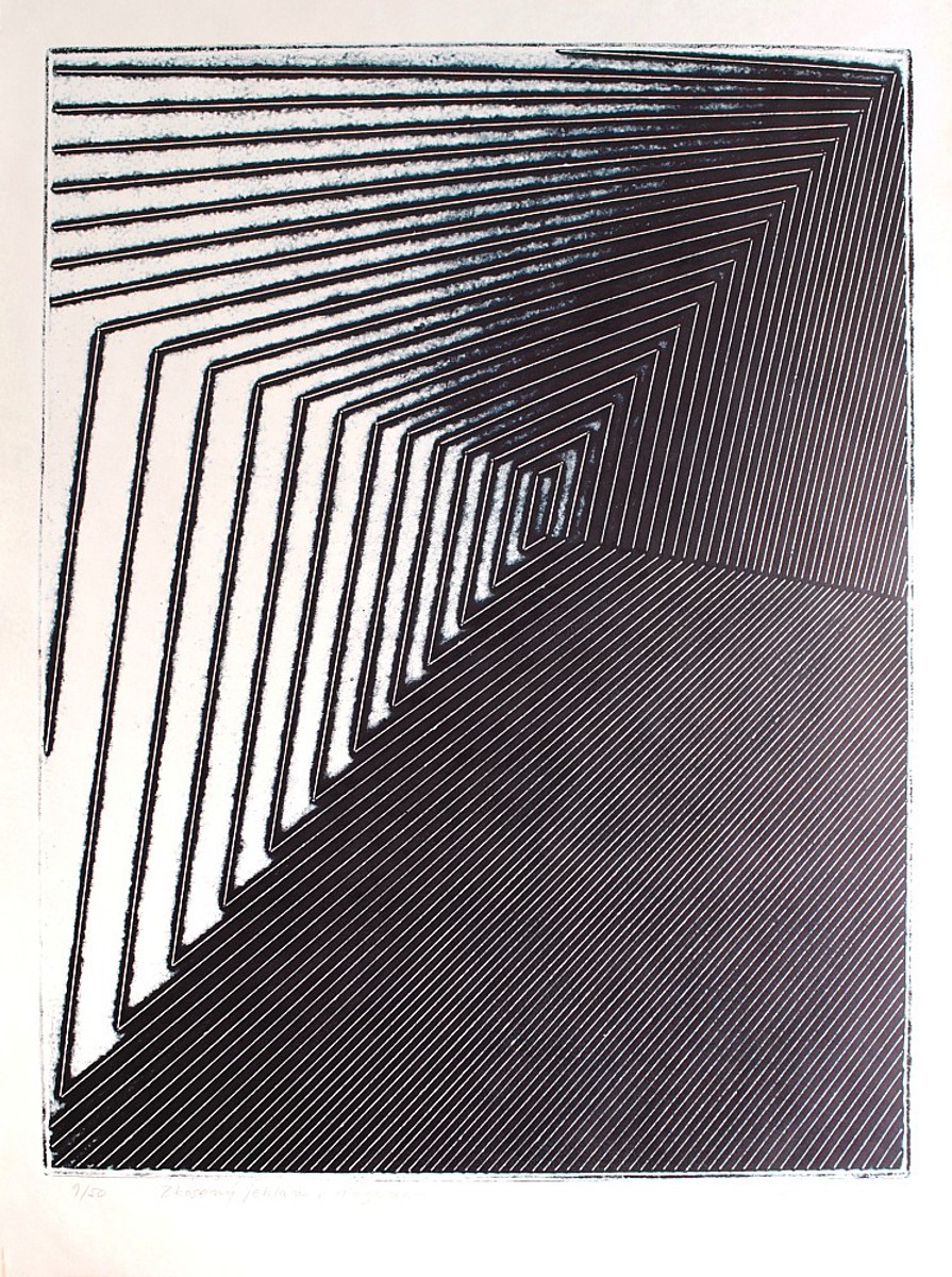 Lubomír Přibyl - Zkosený jehlan v diagonále
