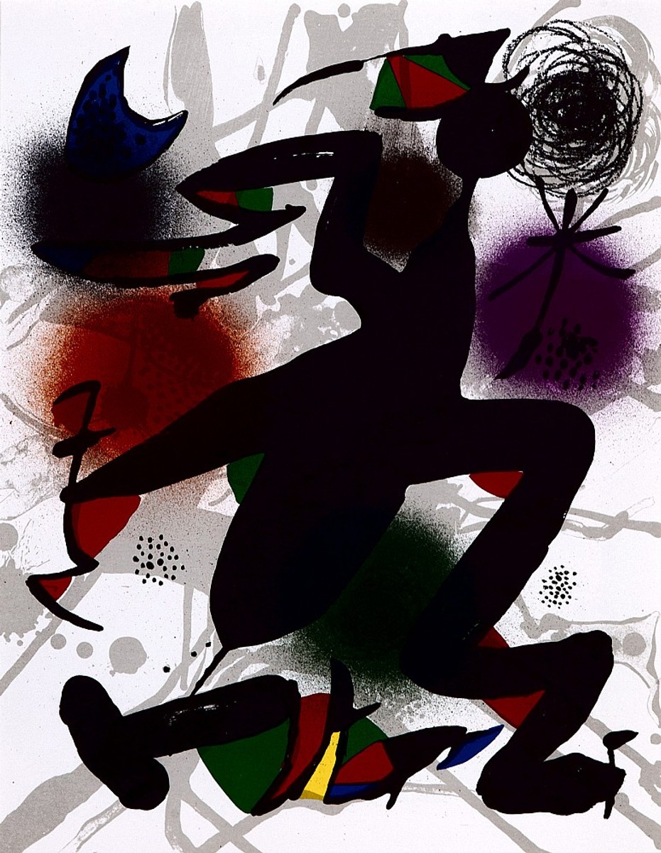 Joan Miró - Bez názvu (z Lithographe III)