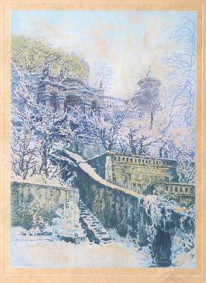 Josef Meyer - Zahrada Pražského hradu