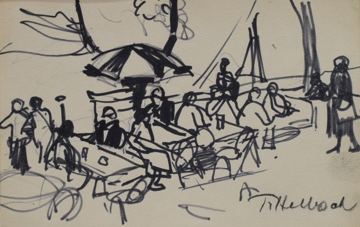 TITTELBACH Vojtěch (1900-1971): Letní restaurace