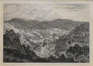 POPPEL Johann Gabriel Fridrich (1807-1882): Karlovy Vary