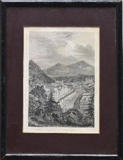 POPPEL Johann Gabriel Fridrich (1807-1882): Karlovy Vary