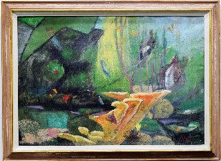 GLÜCKSELIG Josef (1908-1986): Velké mořské akvárium