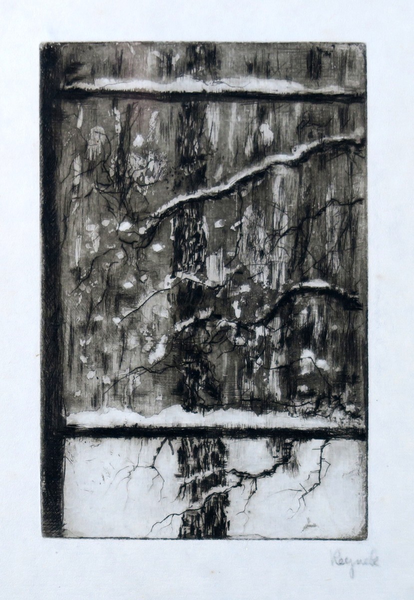 Bohuslav Reynek (1892 - 1971) - Zasněžené okno