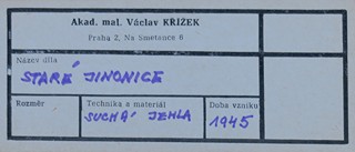 Václav Křížek (1919 - 1981) - Staré Jinonice