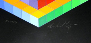 Victor Vasarely (1906 - 1997) - Hexagon