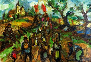 Alois Moravec (1899 - 1987) - Procesí (Kamenitá cesta)