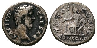 Aelius - jako caesar, 136 - 138