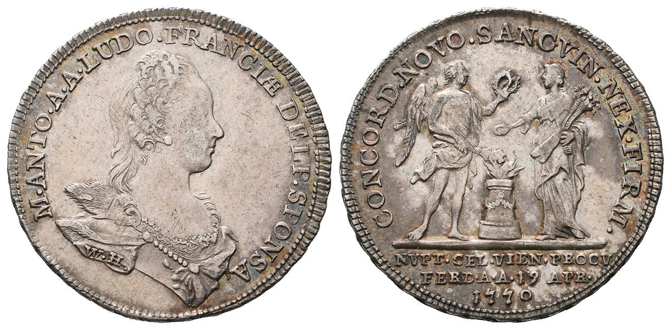 Arcivévodkyně Marie Antoinetta Josefa Habsbursko-Lotrinská, 1755 - 1793