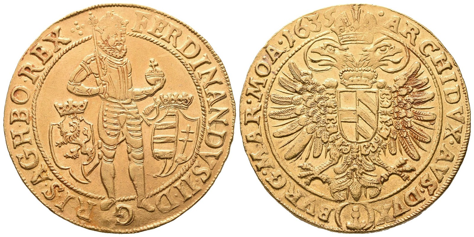 Ferdinand II., 1619 - 1637 (Mince dobrého zrna)