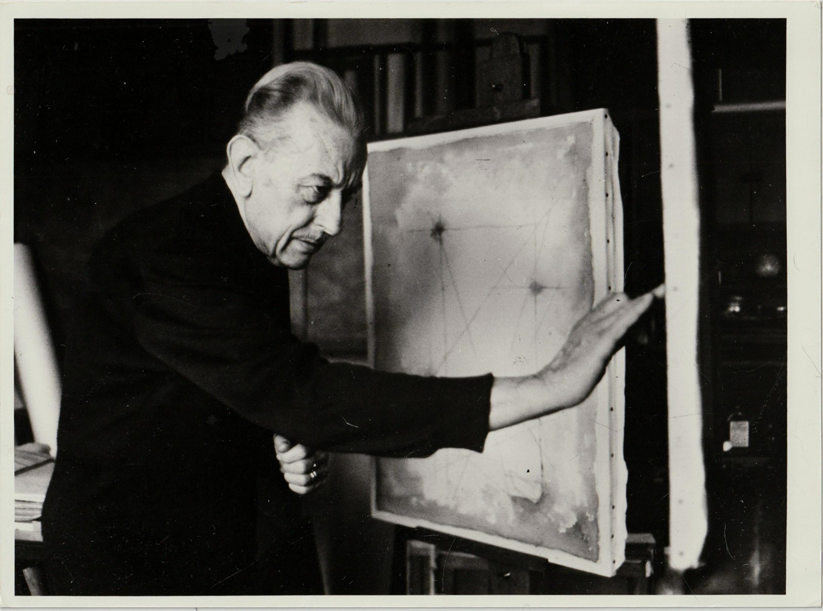 Josef Šíma (1891 - 1971) - Fotografie malíře Josefa Šímy