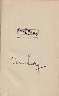 Vladimír Holan (1905 - 1980) - První testament