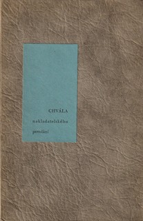 Otakar Štorch Marien (1897 - 1974) - Chvála nakladatelského povolání