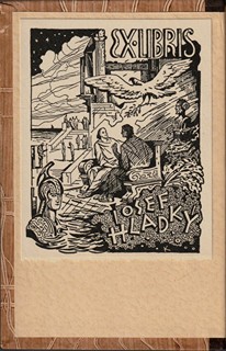 Jindřich Svoboda (1909 - 2001) - Dvě umělecké polokožené vazby Jindřicha Svobody