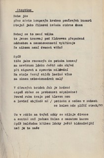 Václav Hrabě (1940 - 1965) - Stoptime
