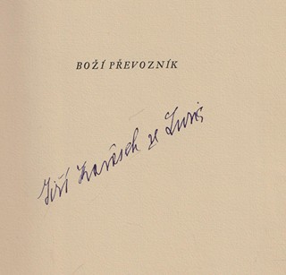 ze Lvovic Jiří Karásek (1871 - 1951) - Boží převozník