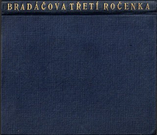 Ludvík Bradáč (1885 - 1947) - Třetí ročenka Ludvíka Bradáče, bibliofila