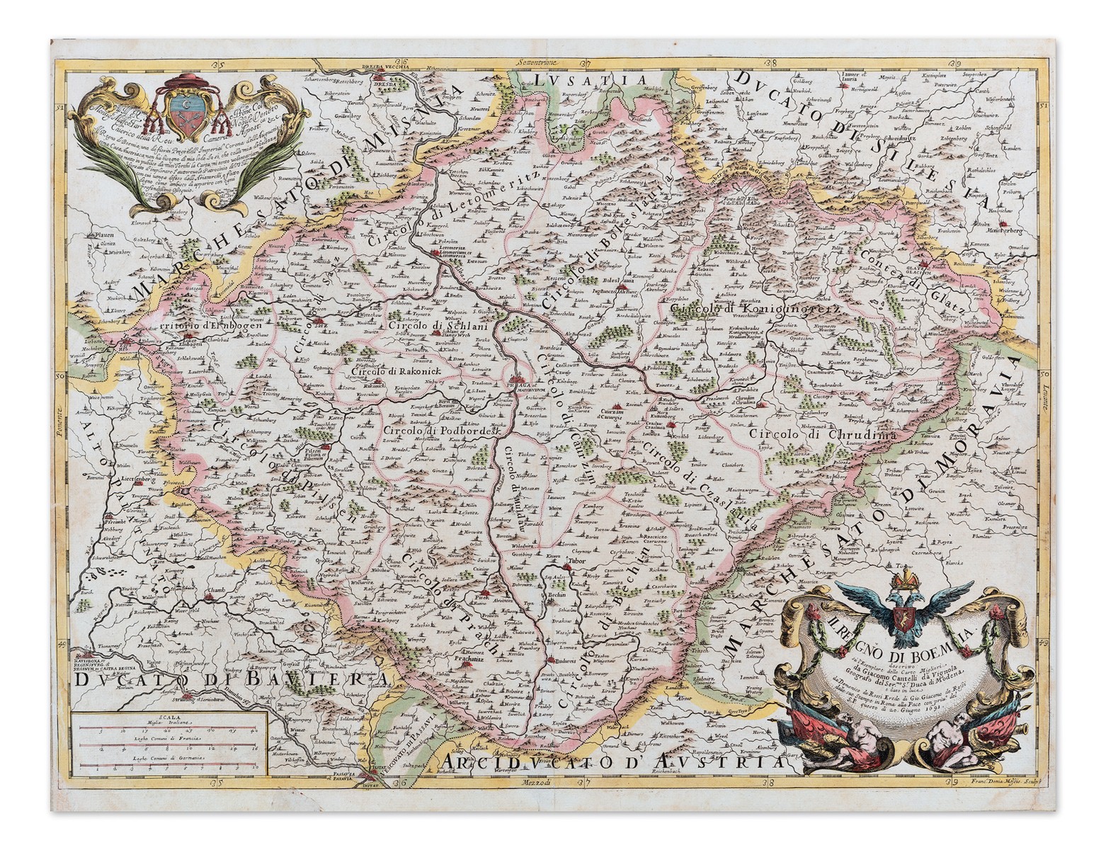 Giovanni Giacomo de Rossi | Il Regno di Boemia