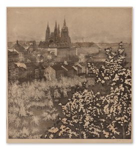 Stretti-Zamponi Jaromír | Hradčany na jaře