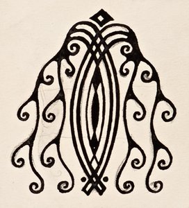 Jan Konůpek (1883 - 1950) - Dva secesní ornamenty