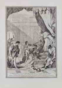 Monaco Pietro | La regina Ester (předloha Sebastian Ricci)