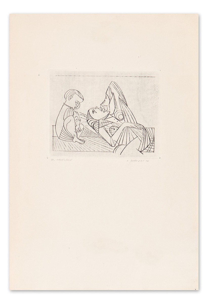 Doležal František (1910-1989) - Matka s dítětem