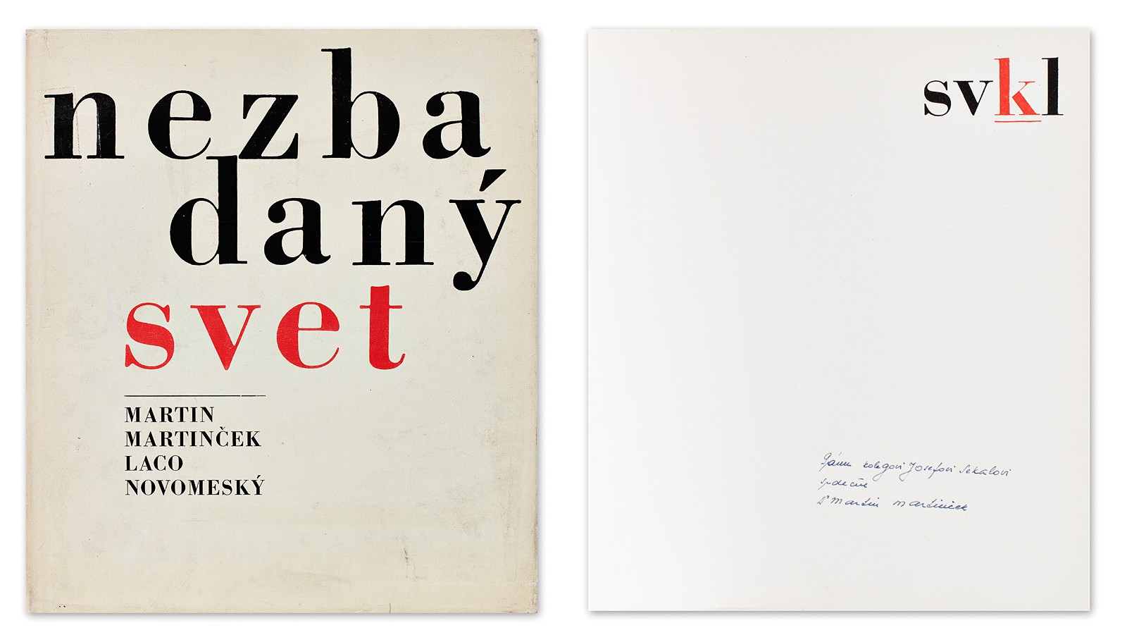Martin Martinček, Laco Novomeský (1913-2004) - Nezbadany svet
