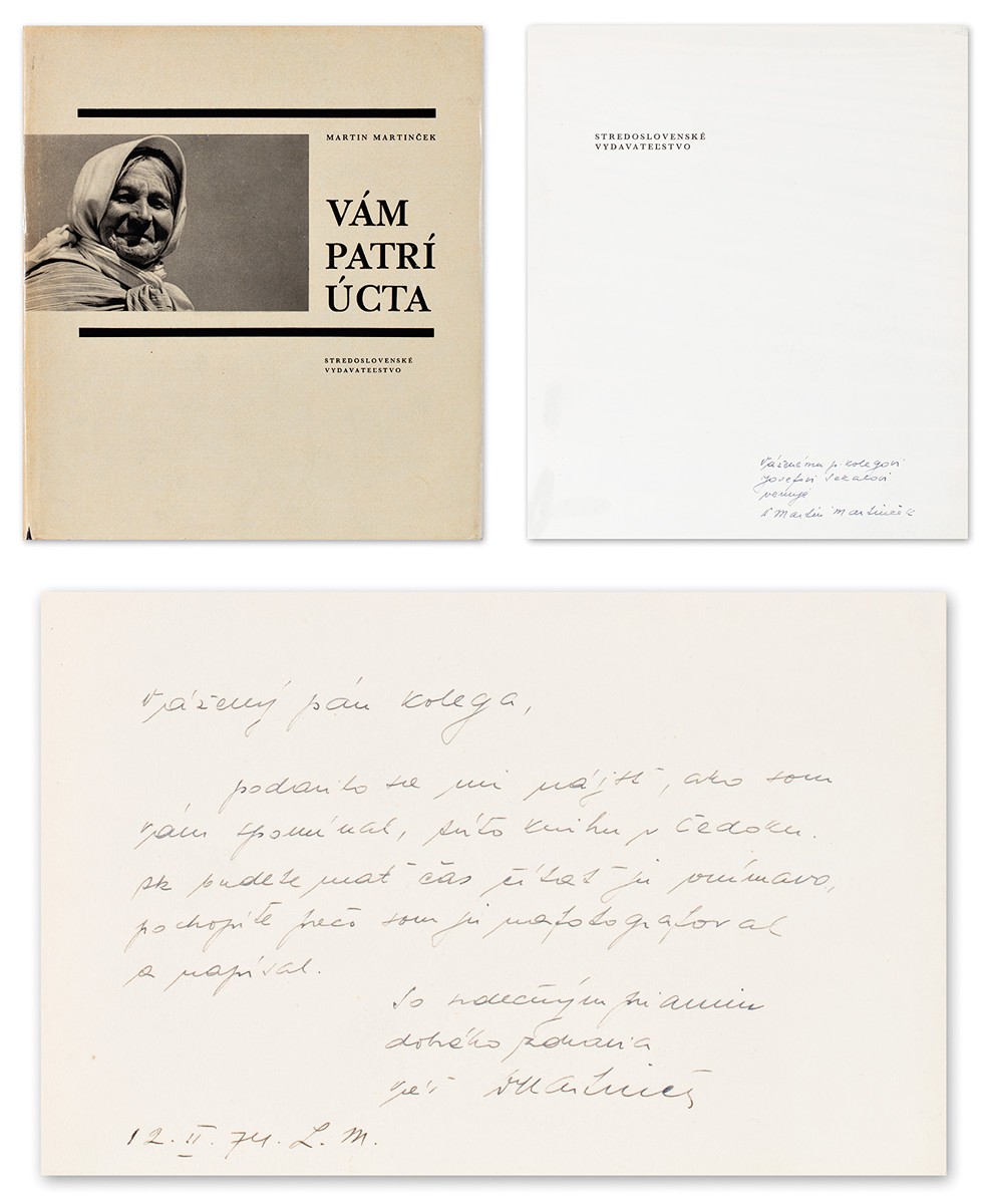 Martin Martinček (1913-2004) - Vám patrí úcta