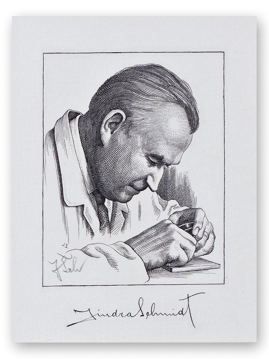 Schmidt Jindřich (1897- 1984) - Vlastní podobizna