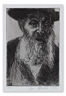 Hladík Jan (1927-2018) - Portrét Žida