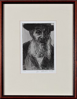 Hladík Jan (1927-2018) - Portrét Žida