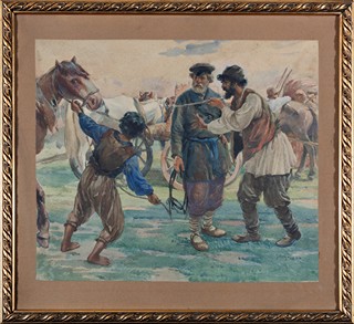 Malý Jan (1898-1954) - Motiv z Tary (Srbsko)