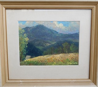 Adolf Hajduček (1911 - 1971) - Lysá hora s Gruně