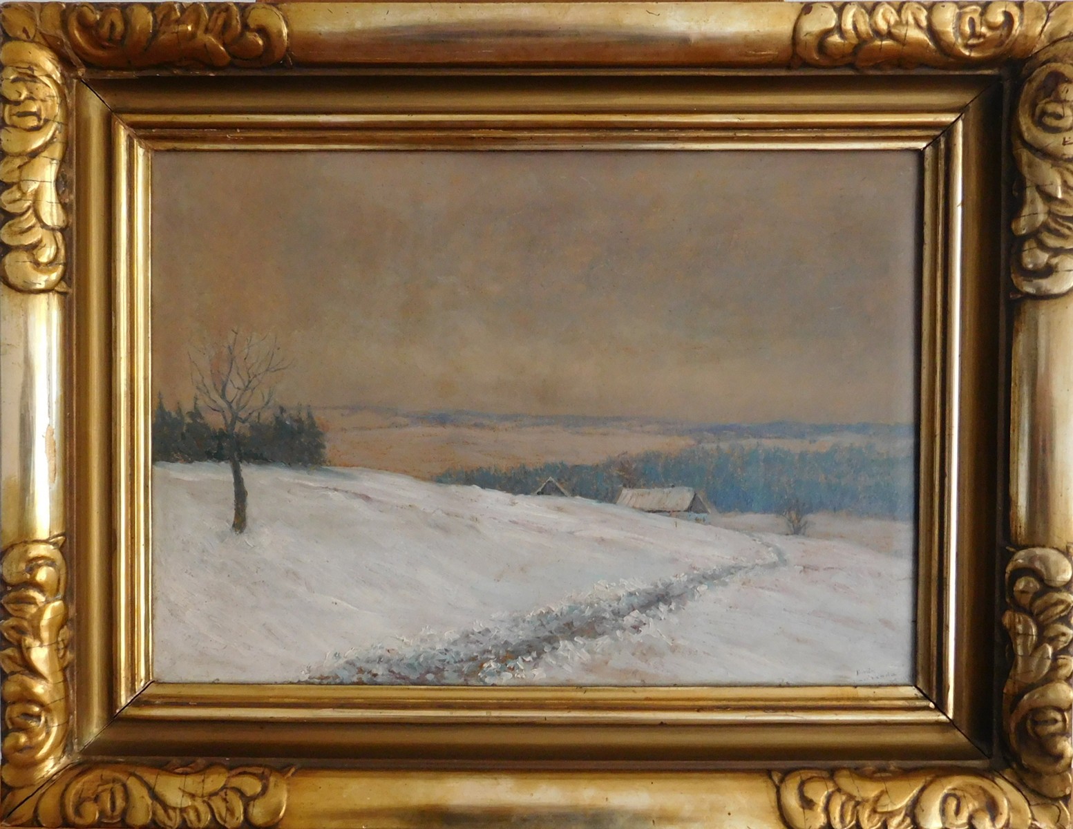 František Kaván (1866 - 1941) - Zimní nálada