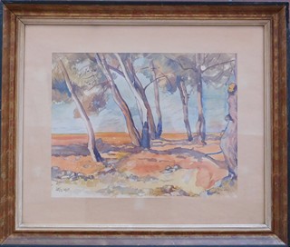 Jaroslav Krátký ( 1889 - 1969 ) - Stromy u moře