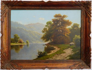 Fritz Chwala ( 1872 - 1936) - Romantická krajina