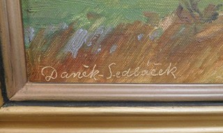 František Daněk-Sedláček ( 1892 - 1974 ) - Tání v Orlických horách