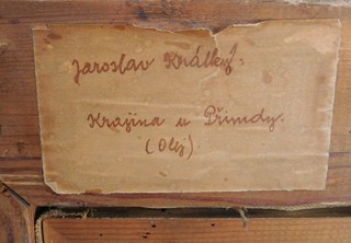 Jaroslav Krátký ( 1889 - 1969 ) - Krajina u Přimdy