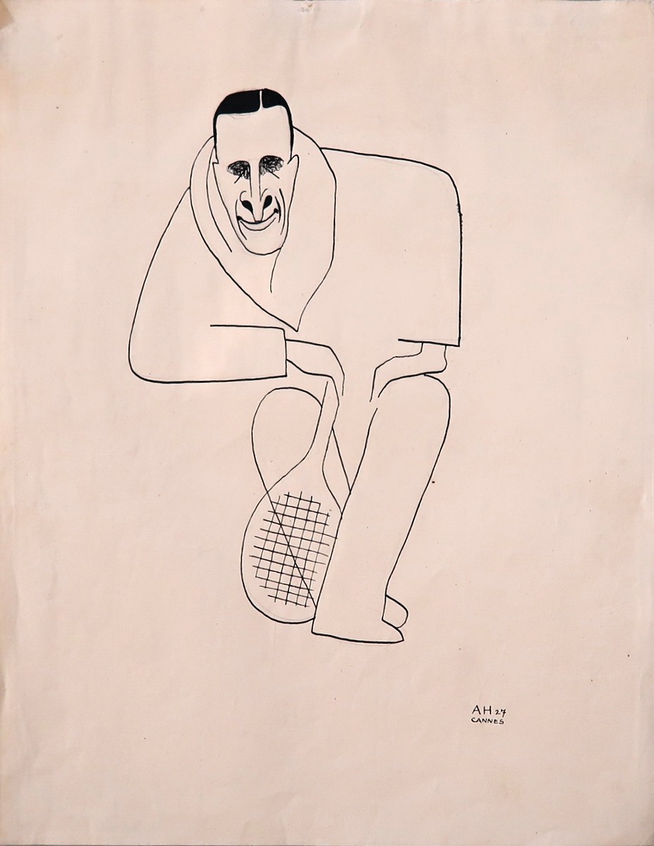 Adolf Hoffmeister (1902 - 1973) - Tenista Sahn